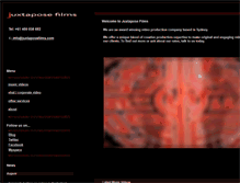 Tablet Screenshot of juxtaposefilms.com